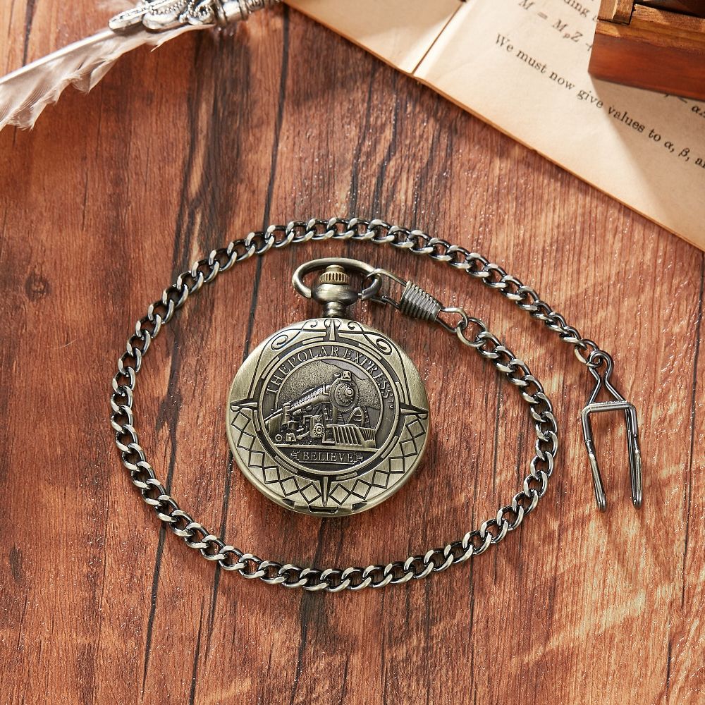 Top Vintage Retro Mechanical P - Pocket Watch Mechanical Skeleton Vintage ulasan dan harga