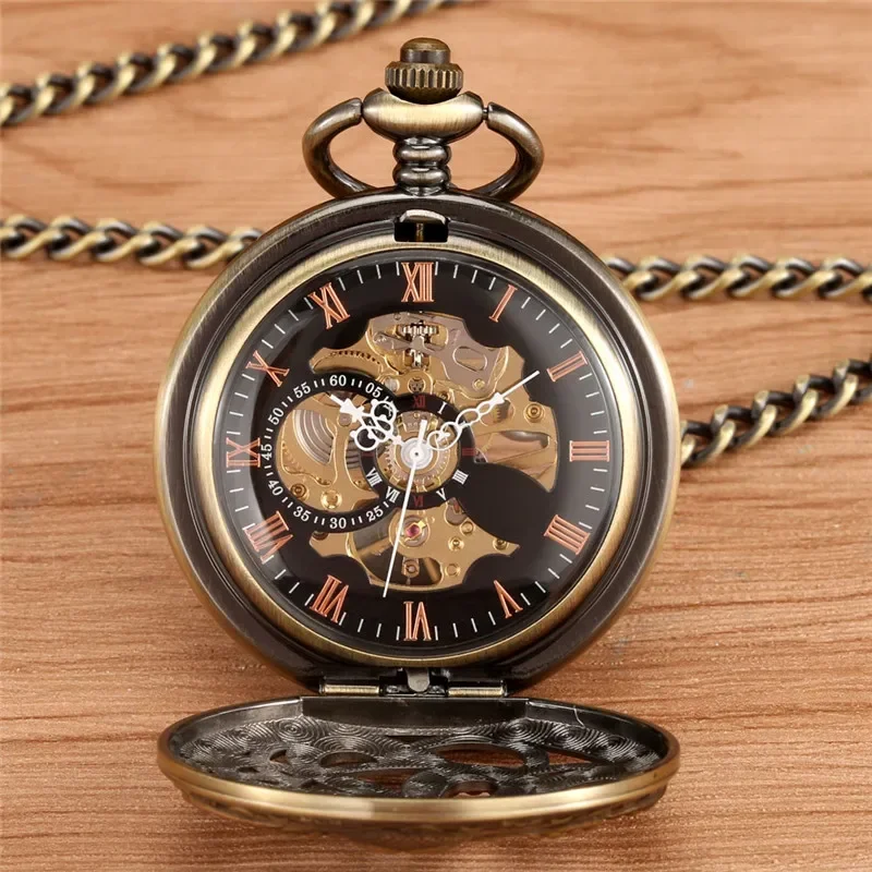 Vintage Octopus Design Men Wom - Pocket Watch Mechanical Skeleton Vintage ulasan dan harga