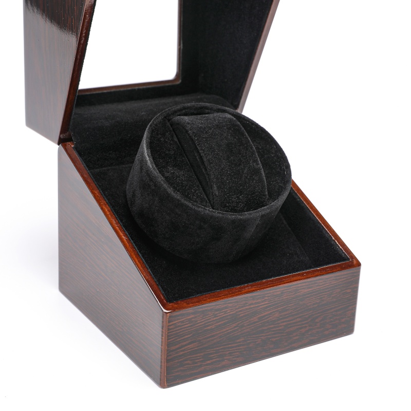 Embers Luxry Wooden Watch Box  - Single Watch Winder Battery Operated ulasan dan harga