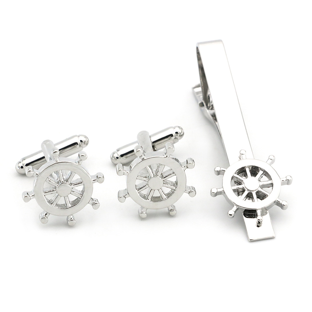 High Quality Cuff Tie Clip Set - Tie Clip Bar Set Stainless Steel ulasan dan harga
