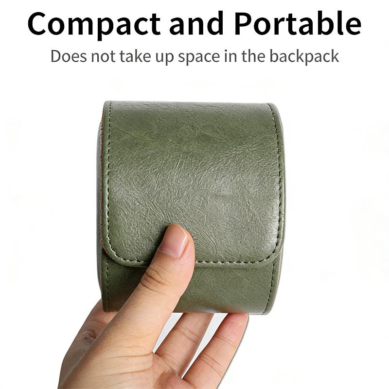 Leather Watch Roll 1 2 3 Slots - Watch Travel Roll Case 3 Slots Leather ulasan dan harga