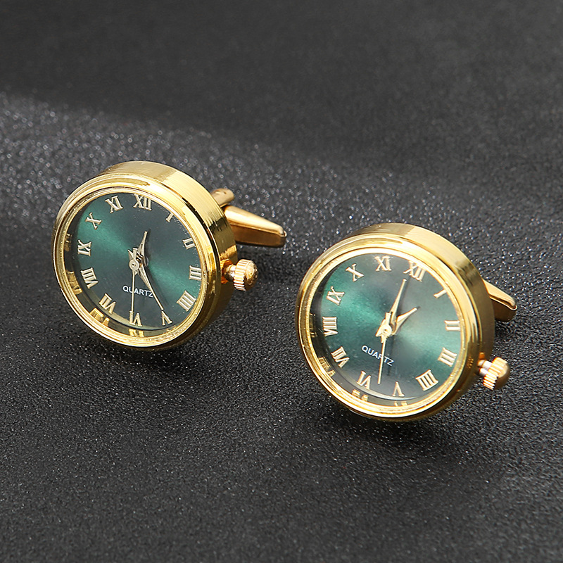 Luxury Cufflinks Watch Rotatab - Cufflinks Men Stainless Steel Luxury ulasan dan harga