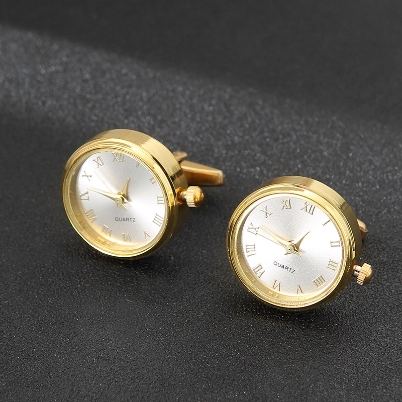 Luxury Cufflinks Watch Rotatab - Cufflinks Men Stainless Steel Luxury ulasan dan harga
