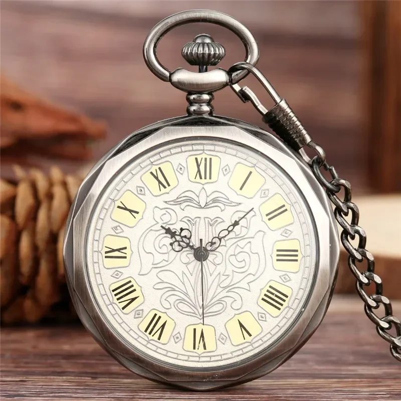 Antique Hand Winding Mechanica - Pocket Watch Mechanical Skeleton Vintage ulasan dan harga
