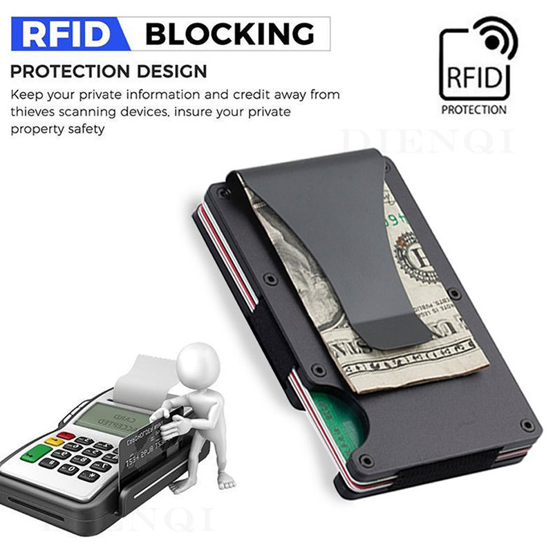 Minimalist Slim RFID Blocking  - Money Clip Minimalist Rfid Blocking ulasan dan harga