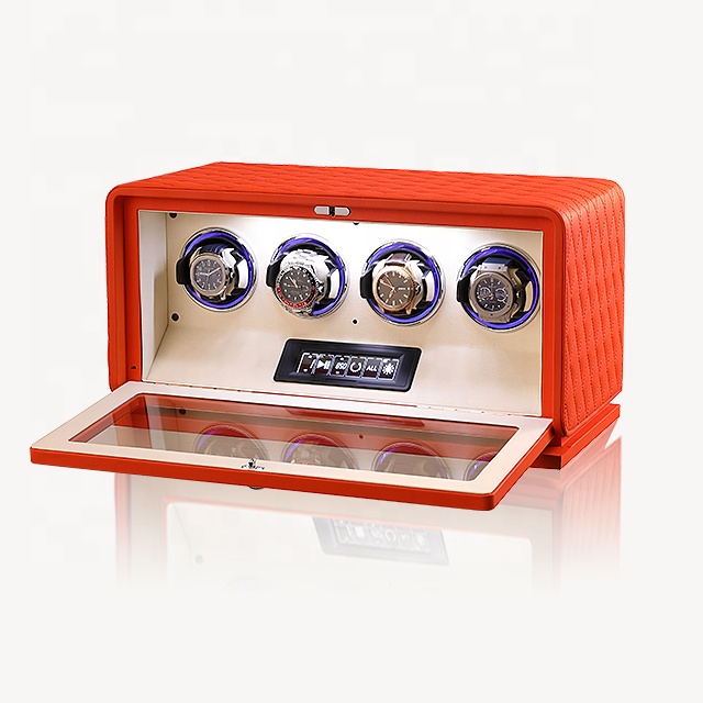 Luxury Automatic Wooden Watch  - Watch Winder 4 Watches Automatic Silent ulasan dan harga