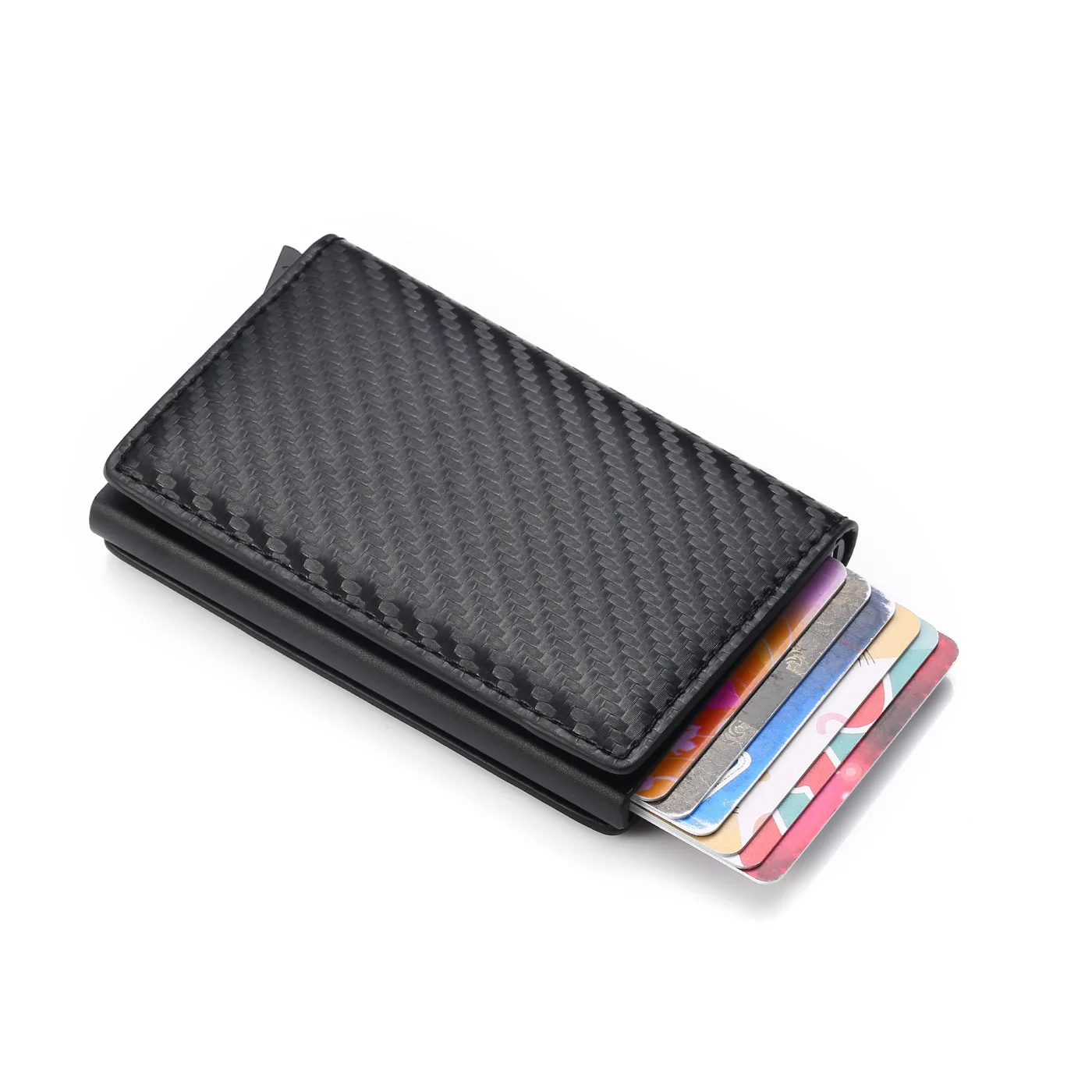 Carbon Fiber Card Holder for M - Money Clip Minimalist Rfid Blocking ulasan dan harga