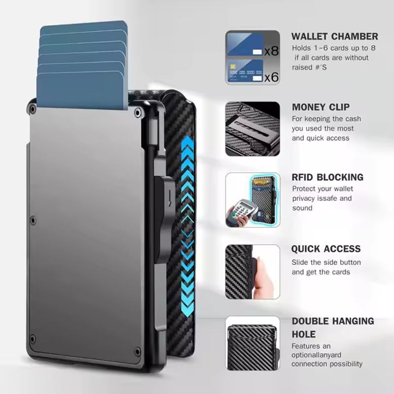 Minimalist Wallet EDC Tactical - Money Clip Minimalist Rfid Blocking ulasan dan harga