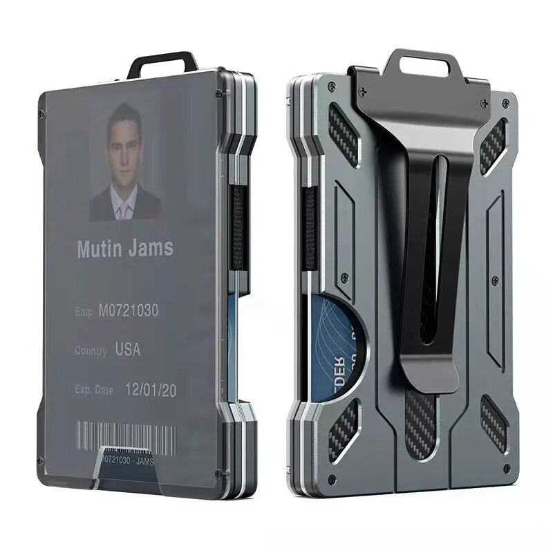 Minimalist Slim Wallet For Men - Money Clip Minimalist Rfid Blocking ulasan dan harga